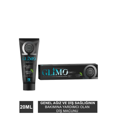 Glimo Omega Doğal Diş Macunu 20 ml