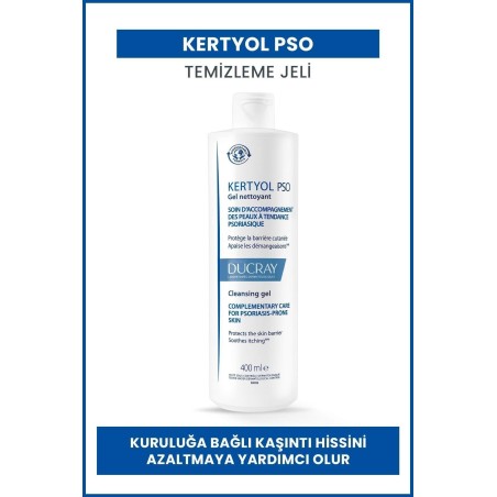Ducray Kertyol Pso Foaming Gel 400 ml