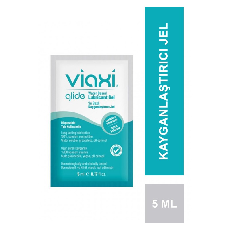 Viaxi Glide Kayganlaştırıcı Jel Sade 5 ml
