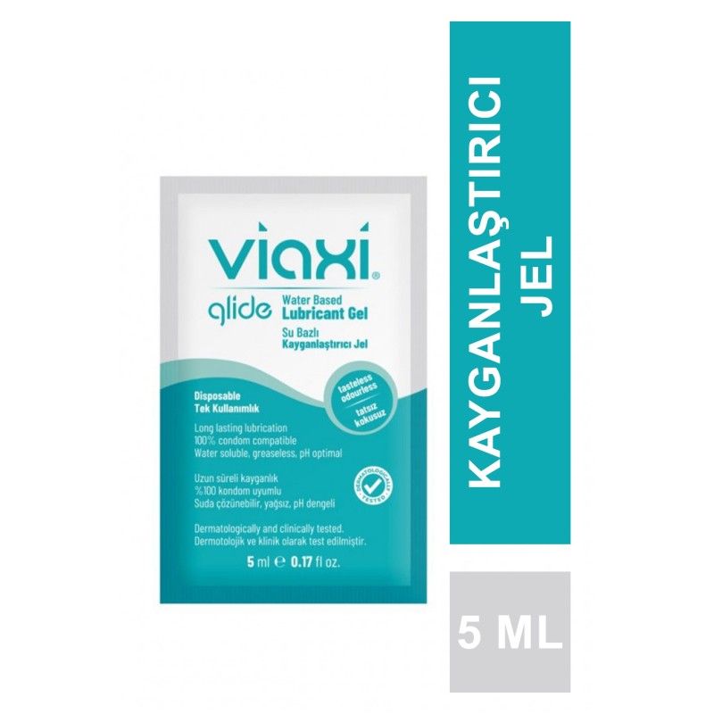 Viaxi Glide Kayganlaştırıcı Jel Sade 100x5 ml
