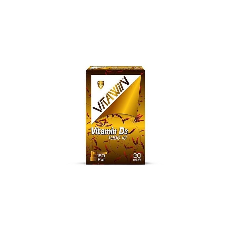 Vitawin Vitamin D3 1000 Sprey/Damla 20 ml