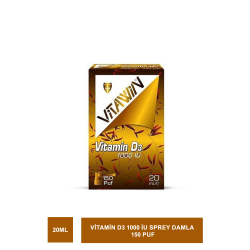 Vitawin Vitamin D3 1000 Sprey/Damla 20 ml