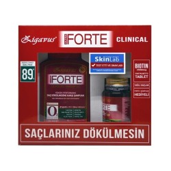 Zigavus Forte Clinical Şampuan Yağlı Saçlar  300 ml - Biotin&Saw Palmetto 30 Tablet Set
