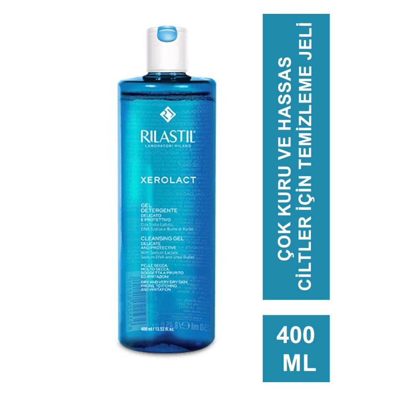 Rilastil Xerolact Cleansing Gel Temizleme Jeli 400 ml