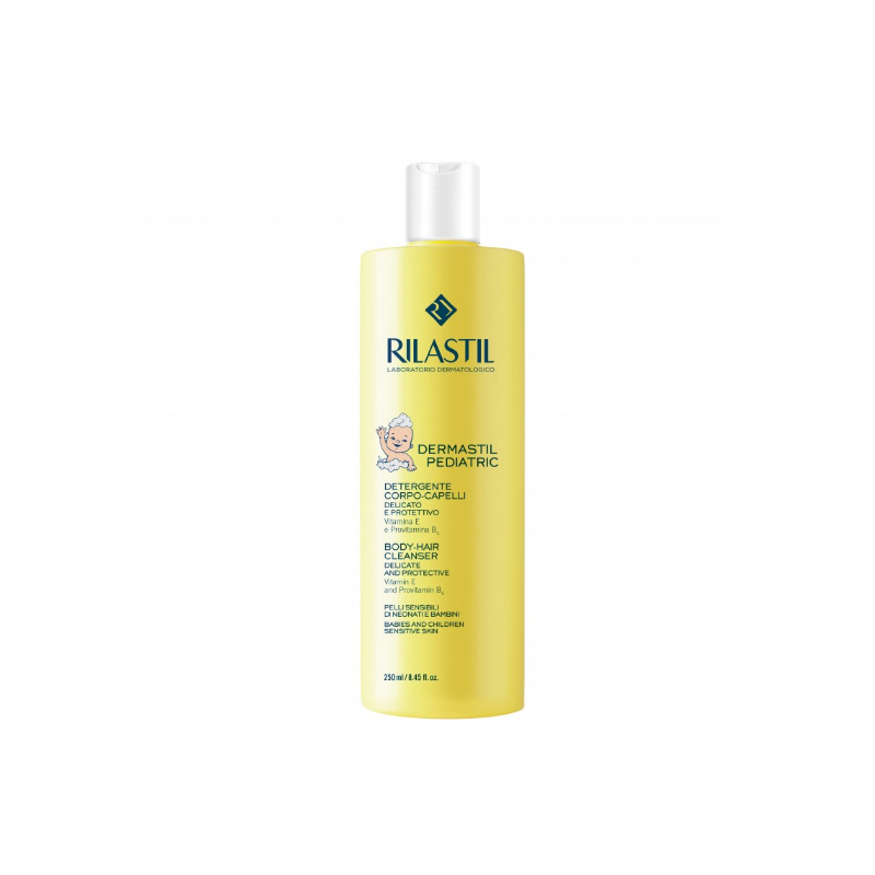 Rilastil Dermastil Pediatric Body - Hair Cleanser  Cilt ve Saç Temizleyicisi 250 ml (S.K.T 12-2023)