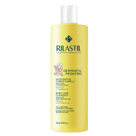 Rilastil Dermastil Pediatric Body - Hair Cleanser  Cilt ve Saç Temizleyicisi 250 ml (S.K.T 12-2023)