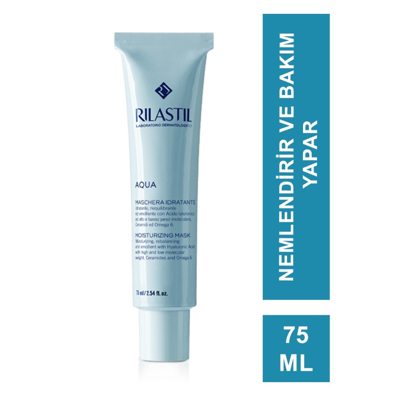 Rilastil Aqua Moisturizing Mask Nemlendirici Maske 75 ml