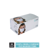 Dentac T-Mask 3 Katlı Renkli Cerrahi Yüz Maskesi  Füme  50 Adet