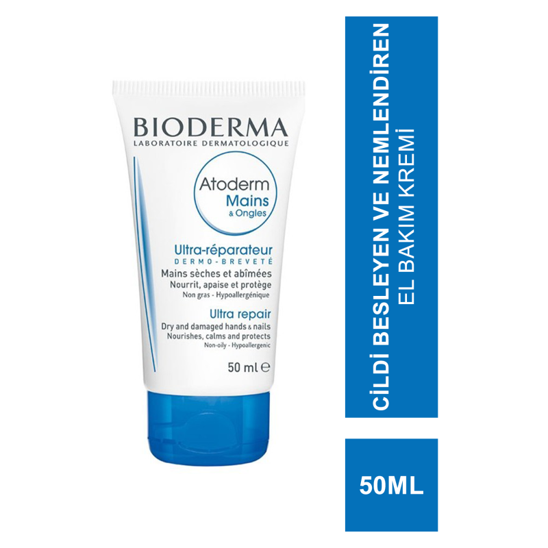 Bioderma Atoderm Hand&Nail Creme 50 ml Bioderma Atoderm Hand&Nail Creme 50 ml