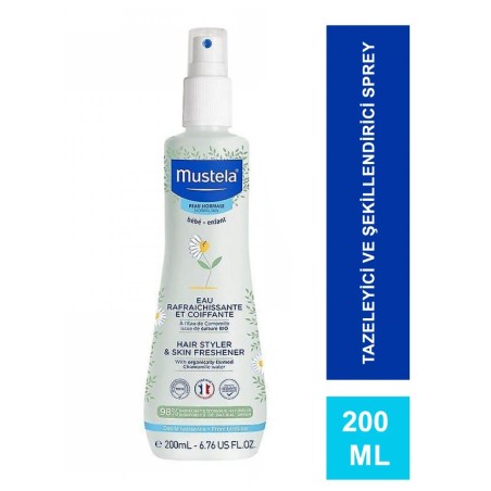 Mustela Skin Freshener Hair & Body Saç ve Vücut Spreyi 200 ml