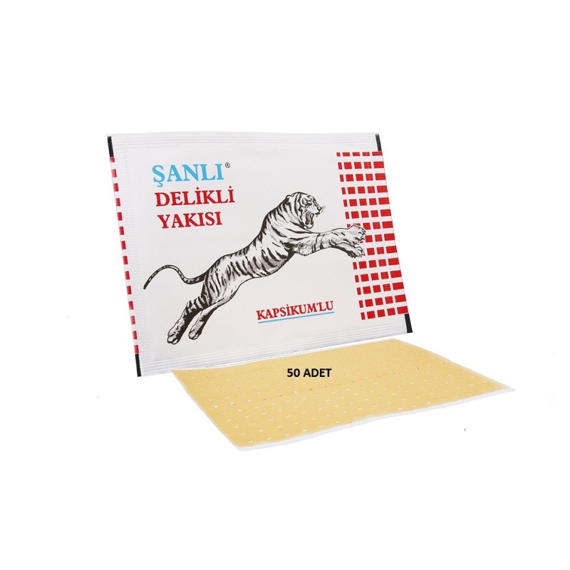 Şanlı Kapsikumlu Delikli Yakı 50 Adet