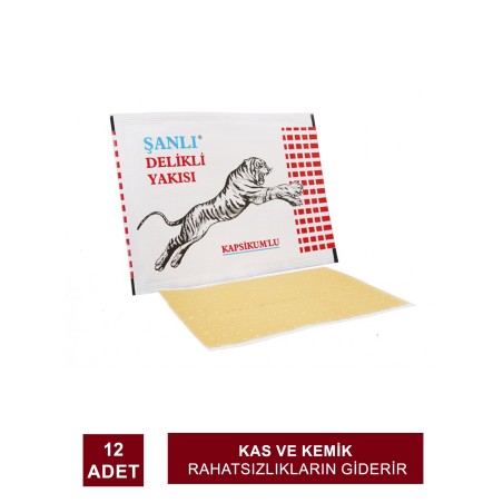 Şanlı Kapsikumlu Delikli Yakı 12 Adet