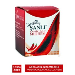 Şanlı Kapsikumlu Merhem 3,5 gr x 50 Adet