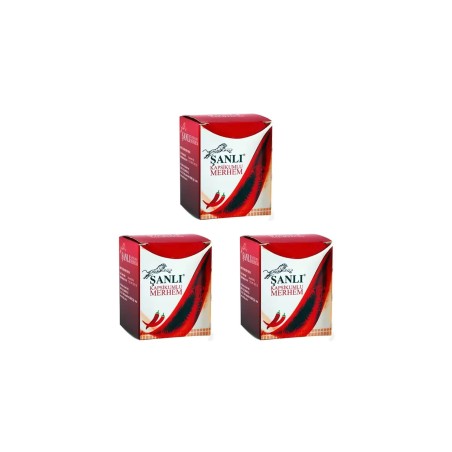Şanlı Kapsikumlu Merhem 3,5 gr x 3 Adet