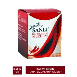 Şanlı Kapsikumlu Merhem 3,5 gr x 12 Adet