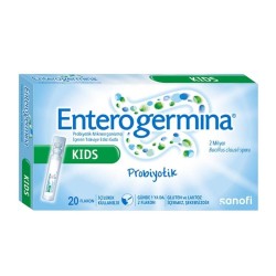 Enterogermina Kids 2-10 Yaş Probiyotik ( 5 ml x 20 Flakon )
