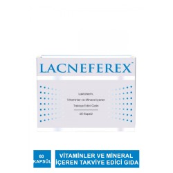 Imuneks Lacneferex Vitamin Ve Mineral İçeren Gıda Takviyesi 60 Kapsül