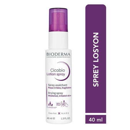 Bioderma Cicabio Lotion Spray 40 ml - Yıpranmış ve Tahriş Olmuş Ciltler İçin