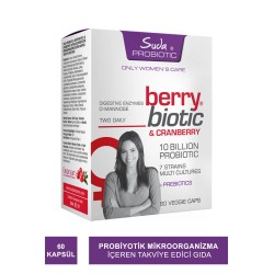 Suda Probiotic Berrybiotic 60 Vegan Kapsül