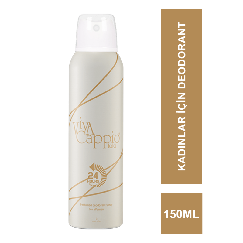 Viva Cappio Lola Deodorant For Women 150 ml Viva Cappio Lola Deodorant For Women 150 ml