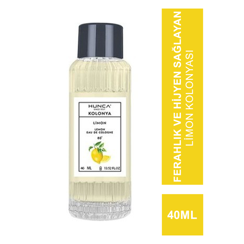Hunca Limon Kolonyası 40 ml Pet Şişe