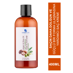 Hunca Care Argan & Zeytinyağlı Saç Kremi 400 ml