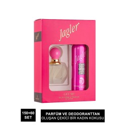Jagler Edt 60 ml+ Deodorant 150 ml Women Set (S.K.T 10-2022)