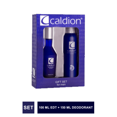 Caldion Men 100 ml Edt + 150 ml Deodorant (S.K.T 08-2025)