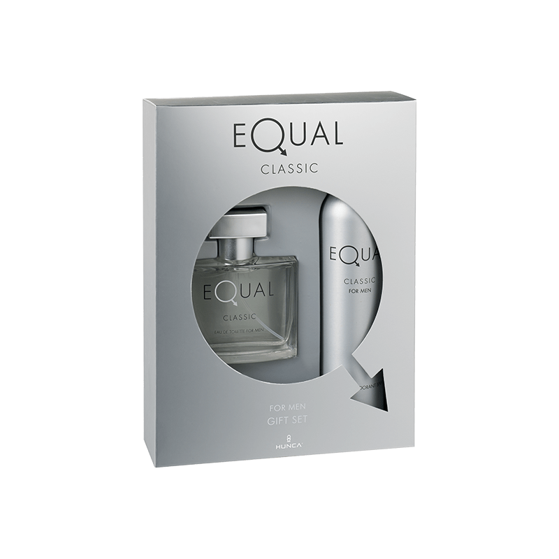 EQUAL Classic Erkek Parfüm Seti 75 ml EDT + 150 ml Deodorant EQUAL Classic Erkek Parfüm Seti 75 ml EDT + 150 ml Deodorant