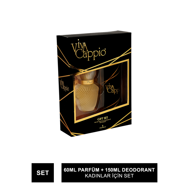 Viva Cappio Kofre ( Women ) 60 ml Edt + 150 ml Deo