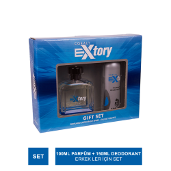 Extory Cobalt Men 100 ml Edt + 150 ml Deodorant