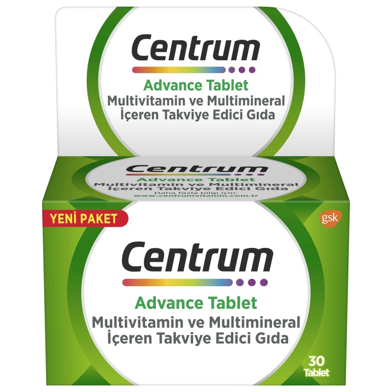 Centrum Advance Multivitamin 30 Tablet