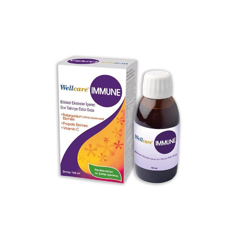 Wellcare Immune Şurup 150 ml