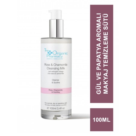 The Organic Pharmacy Rose & Chamomile Cleansing Milk 100ml
