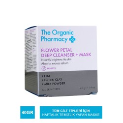 The Organic Pharmacy Flower Petal Deep Cleanser & Mask 40gr