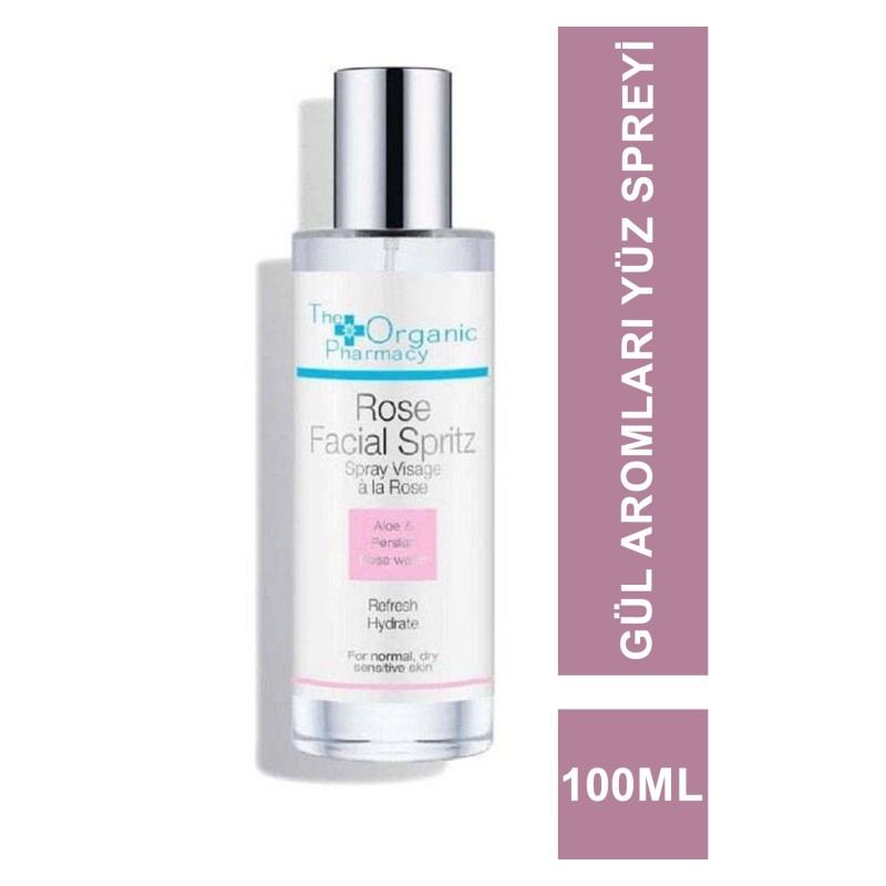 The Organic Pharmacy Rose Facial Spritz 100 ml