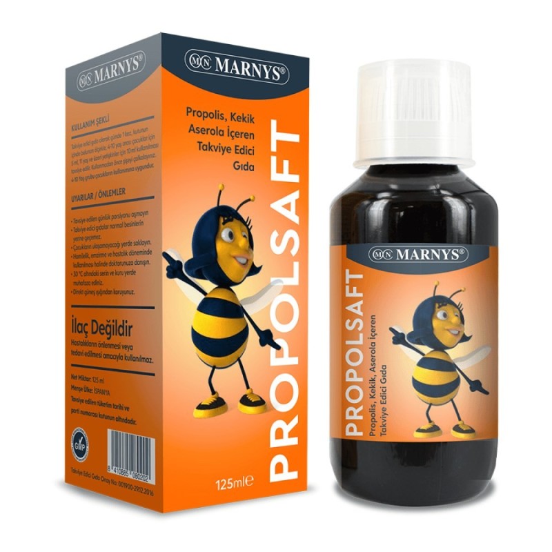 Marnys Propolsaft Propolis Şurup 125 ml