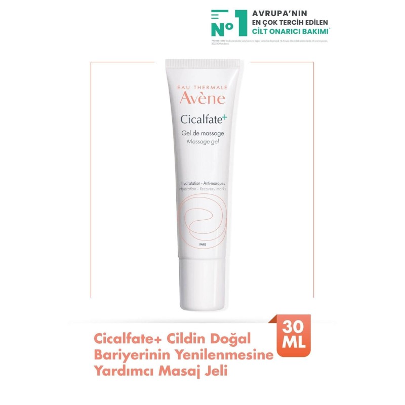 Avene Cicalfate+Massage Gel Masaj Jeli 30 ml Avene Cicalfate+Massage Gel Masaj Jeli 30 ml
