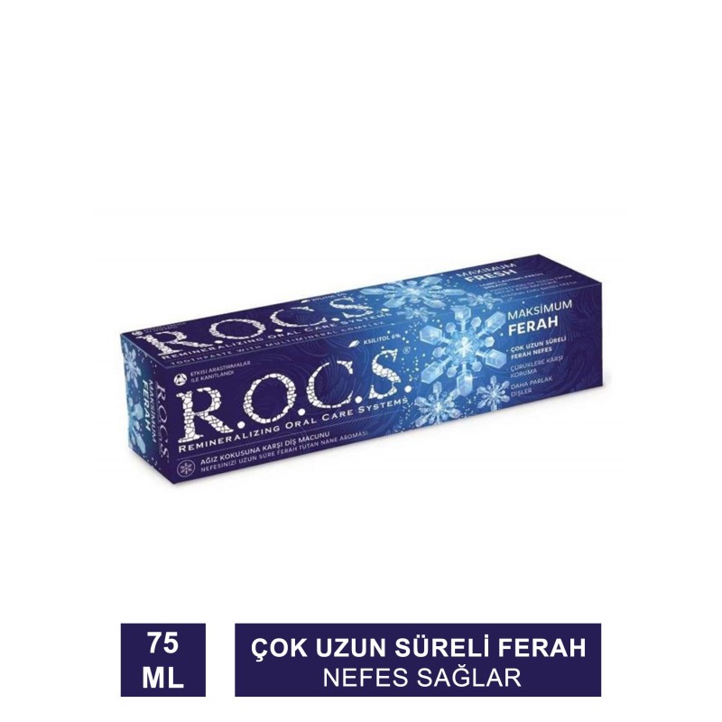 Rocs Maximum Fresh Diş Macunu 75 ml