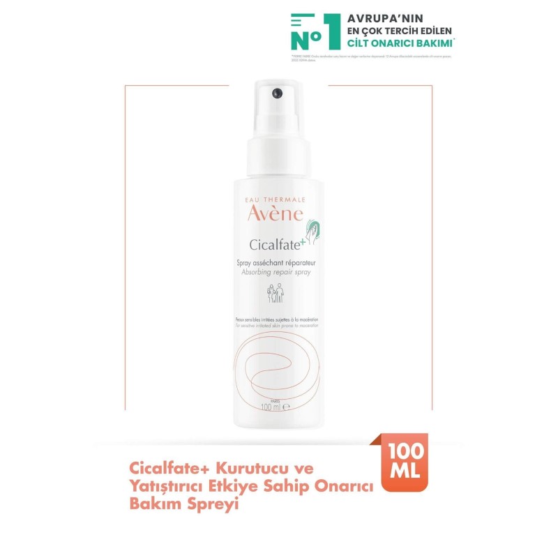 Avene Cicalfate+ Absorbing Soothing Onarıcı Bakım Spreyi 100 ml