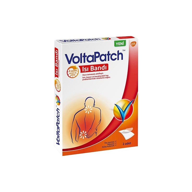 VoltaPatch Isı Bandı 2 Adet VoltaPatch Isı Bandı 2 Adet