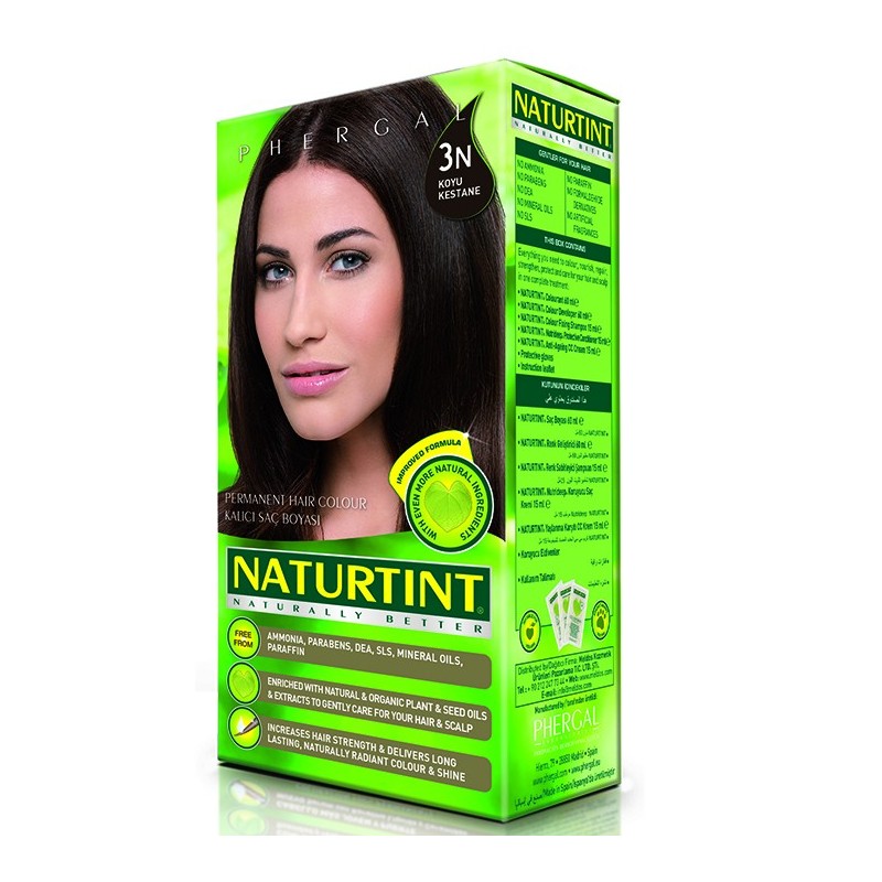 Naturtint Kalıcı Saç Boyası 3N Koyu Kestane 165 ml | TuruncuKasa Naturtint Kalıcı Saç Boyası 3N Koyu Kestane 165 ml | TuruncuKasa