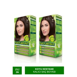 Naturtint Kalıcı Saç Boyası 3N Koyu Kestane 165 ml 2 Adet
