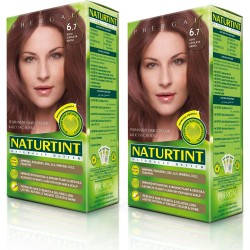 Naturtint Kalıcı Saç Boyası 6.7 Koyu Çikolata Sarı 165 ml 2 Adet