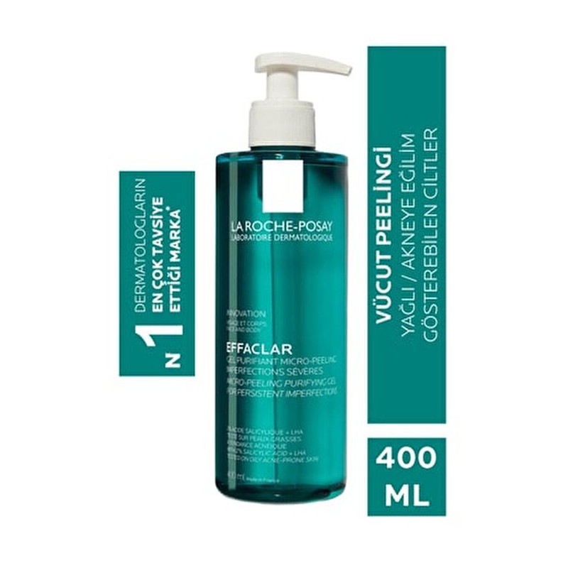 La Roche Posay Effaclar Mikro Peeling Jel 400 ml (S.K.T 02-2025)