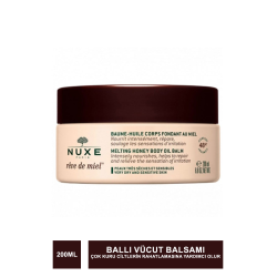 Nuxe Reve De Miel Melting Honey Body Oil Balm Ultra Nemlendirici Yatıştırıcı ve Onarıcı Yağ Krem 200 ml