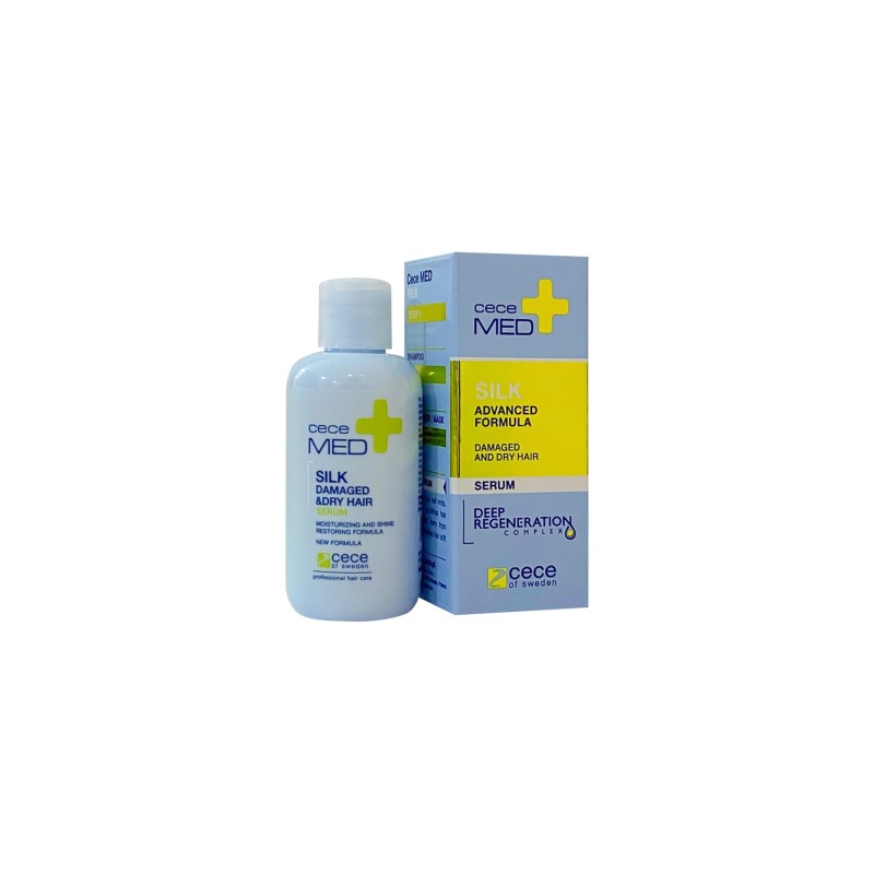 CeceMed Silk Advanced Formula Serum ( Yıpranmış ve Kuru Saçlar İçin Serum )  20 ml
