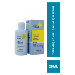 CeceMed Silk Advanced Formula Serum Yıpranmış ve Kuru Saçlar İçin Serum 20 ml (S.K.T 11-2024)