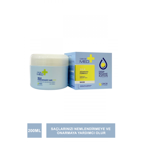 CeceMed Kuru-Yıpranmış-Atopik Saçlar İçin Maske 200 ml