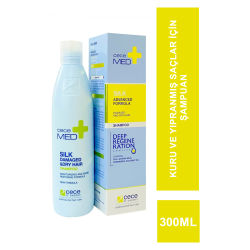CeceMed Silk Advanced Formula Damaged And Dry Hair Shampoo Kuru-Yıpranmış ve Atopik Saçlar İçin Şampuan 300 ml